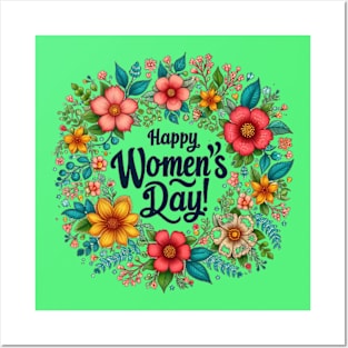 Happy Women's Day! Posters and Art